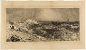 The Resounding Sea by Thomas Moran
