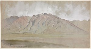 The Ruby Range, Nevada by Thomas Moran