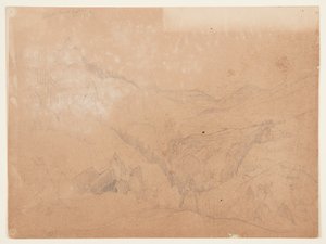 Yellowstone, Above Tower Falls by Thomas Moran