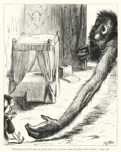 Illustration for Gulliver’s Travels by Jonathan Swift by Thomas Morten