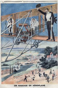 An Aeroplane Wedding by Thomas & Mortimer John Hamilton (1741-79) Jones