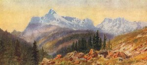 From the Foot of Eagle Peak, Selkirk Mountains by Thomas Mower Martin