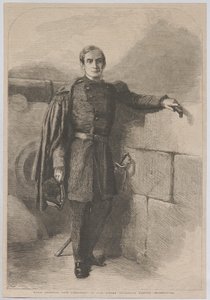Major Anderson, Late Commandant of Fort Sumter Charleston Harbour by Thomas Nast
