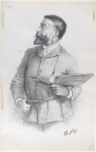 Portrait of the Artist by Thomas Nast