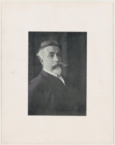 Reproduction of a Photograph of Thomas Nast by Thomas Nast