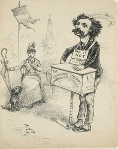 To the Victors Belong the Spoils by Thomas Nast