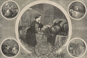 United States Sanitary Commission: Our Heroines by Thomas Nast