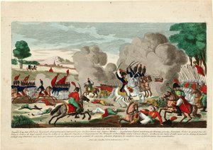 The Battle of Friedland (A Charge of the Russian Leib Guard on 14 June 1807) by Thomas Naudet