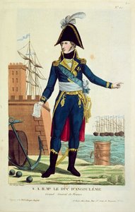 Louis-Antoine de Bourbon, Duke of Angouleme by Thomas Naudet