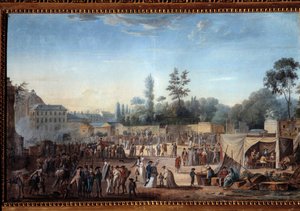View of the Tuileries and the Place de la Revolution by Thomas Naudet