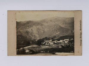 Grange Bridge, Borrowdale (b/w photo) by Thomas Ogle