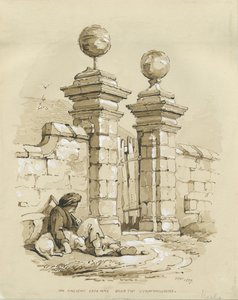 Colwich - Ancient Gateway at Bank Top by Thomas Peploe Wood