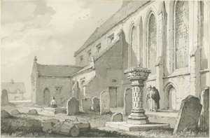 Colwich Church by Thomas Peploe Wood
