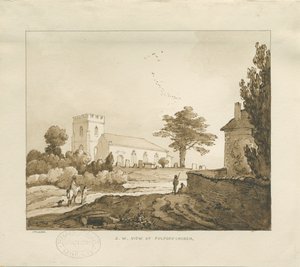 Fulford Church by Thomas Peploe Wood