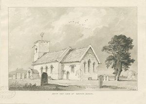 Gayton Church by Thomas Peploe Wood