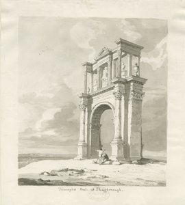 Shugborough - Triumphal Arch by Thomas Peploe Wood