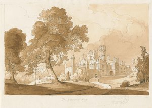 Thickbroom Hall [Manley Hall] by Thomas Peploe Wood