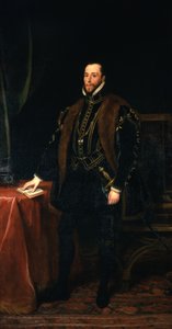 An historical portrait of Thomas, 7th Earl of Northumberland by Thomas Phillips