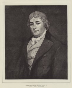 Charles Dibdin, Portrait in the Royal Naval Exhibition