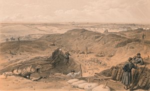 Ditch of the Malakoff, Battery Gervais, and Rear of Redan, 1856