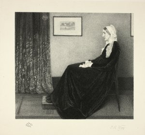 Arrangement in Grey and Black: Portrait of the Artist