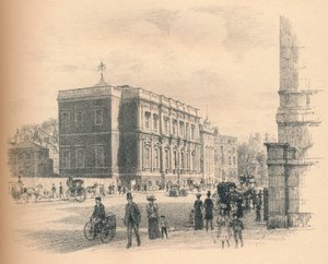 Exterior of the Banqueting Hall, Whitehall Palace, 1902 by Thomas Robert Way