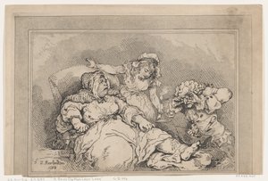 A Bawd on her Last Legs, 1792