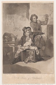 A Brace of Blackguards by Thomas Rowlandson