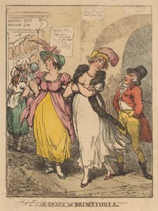 A Brace of Brimstones by Thomas Rowlandson