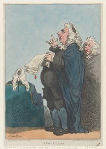 A Councillor by Thomas Rowlandson