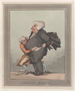 A Little Bigger, May 18, 1791 by Thomas Rowlandson