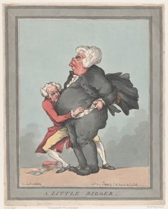 A Little Bigger, May 18, 1819 by Thomas Rowlandson