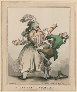 A Little Tighter by Thomas Rowlandson