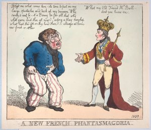 A New French Phantasmagoria, 1803 by Thomas Rowlandson