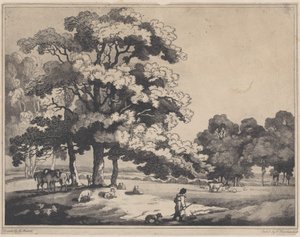 A Park Landscape, 1783-89