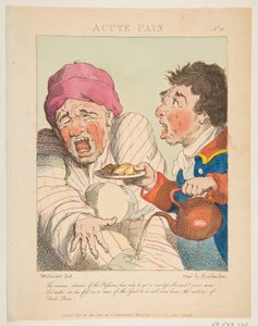 Acute Pain, January 21, 1800 by Thomas Rowlandson