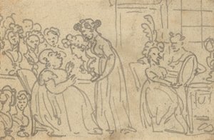 Album Drawing by Thomas Rowlandson
