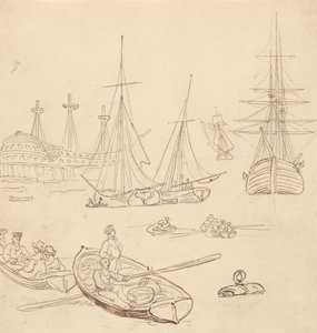 Album Drawing by Thomas Rowlandson
