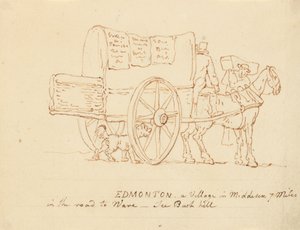 Album Drawing by Thomas Rowlandson