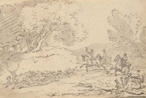 Album Drawing by Thomas Rowlandson