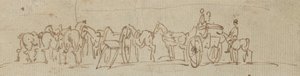Album Drawing by Thomas Rowlandson