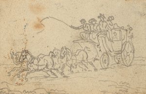 Album Drawing by Thomas Rowlandson