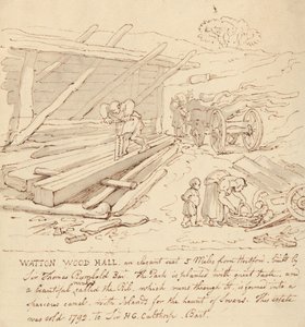 Album Drawing by Thomas Rowlandson