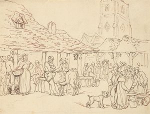 Album Drawing by Thomas Rowlandson