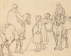 Album Drawing by Thomas Rowlandson