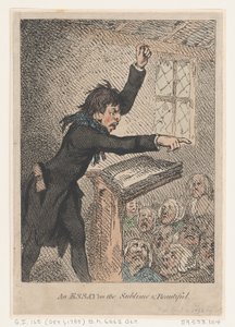 An Essay on the Sublime & Beautiful, April 10, 1792