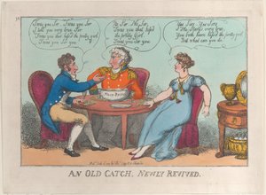 An Old Catch, Newly Revived by Thomas Rowlandson