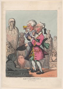 Antiquarians à la Greque, July 14, 1805 by Thomas Rowlandson