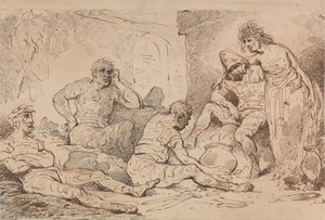 Banditti by Thomas Rowlandson