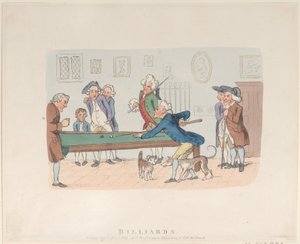 Billiards, April 1803